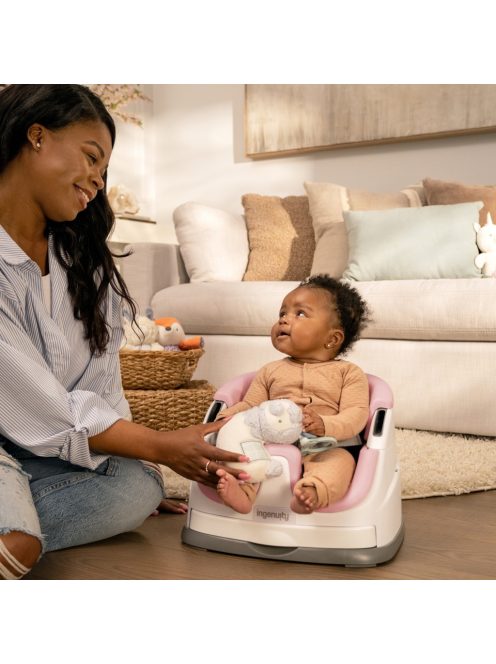 INGENUITY székmagasító, Baby Base™, Peony, 6 hó+, 22 kg-ig