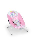 Bright Starts Rezgő pihenőszék, Pink Paradise™, 0 hó+, 9 kg-ig