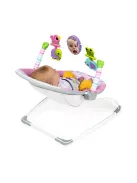Bright Starts Rezgő pihenőszék, Pink Paradise™, 0 hó+, 9 kg-ig