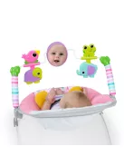 Bright Starts Rezgő pihenőszék, Pink Paradise™, 0 hó+, 9 kg-ig