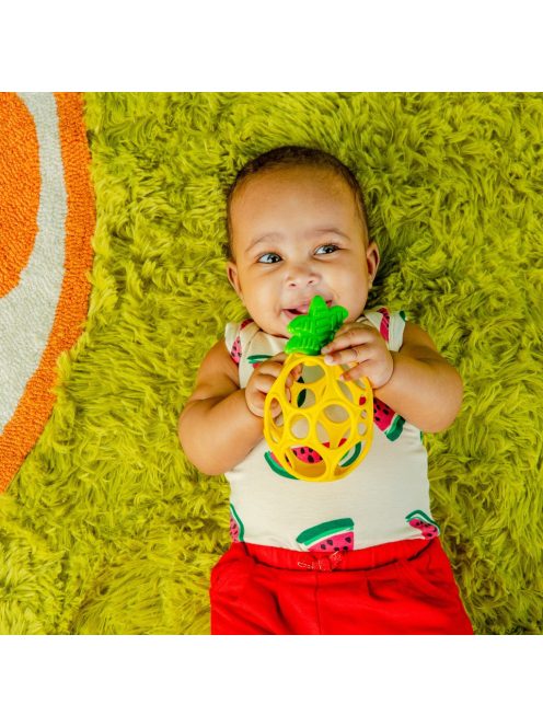 OBALL Rágóka My Own™ Easy-Grasp 0hó+ - Ananász