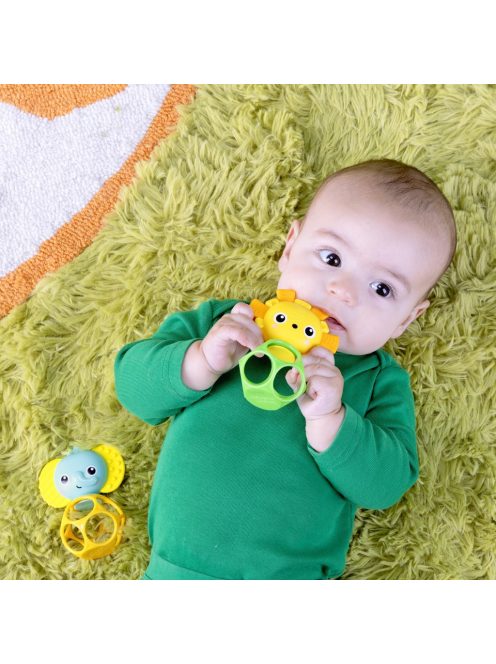 Oball Játék, rágóka, Soother Pals™, Easy-Grasp, 2 db, 3 hó+