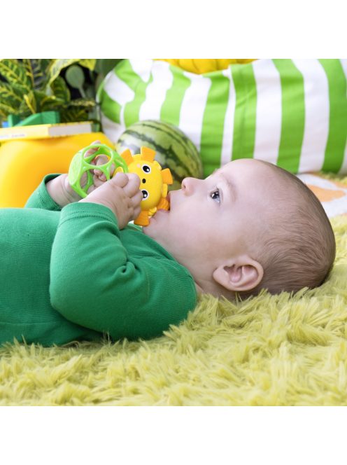 Oball Játék, rágóka, Soother Pals™, Easy-Grasp, 2 db, 3 hó+
