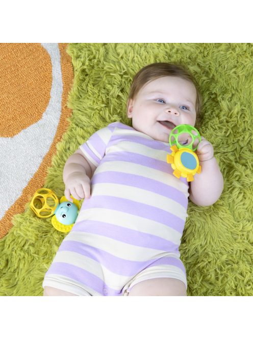 Oball Játék, rágóka, Soother Pals™, Easy-Grasp, 2 db, 3 hó+