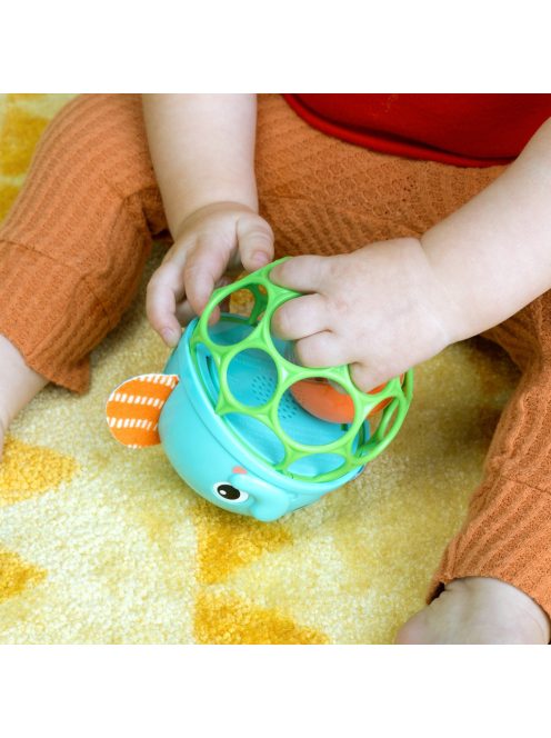 OBALL Zenélő világító játék, Giggle & Glow™, 3 hó+