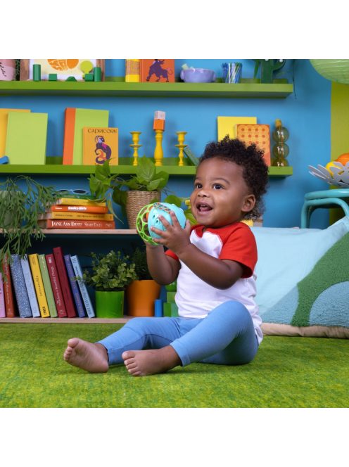 OBALL Zenélő világító játék, Giggle & Glow™, 3 hó+