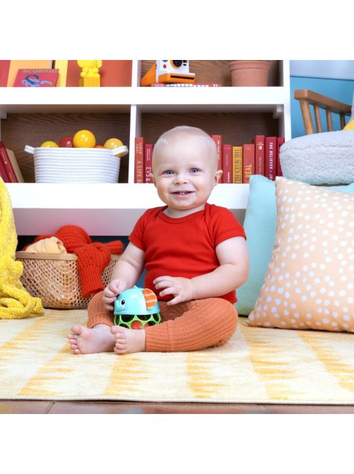 OBALL Zenélő világító játék, Giggle & Glow™, 3 hó+