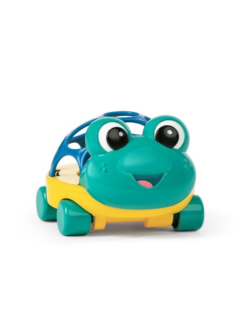 Oball Autó és csörgő, 2in1 Curious Car, teknős, Neptune™, 3 hó+