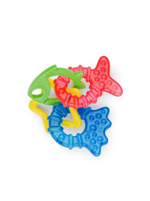 BABY EINSTEIN Rágóka 4db BPA mentes Cool Critters 3hó+