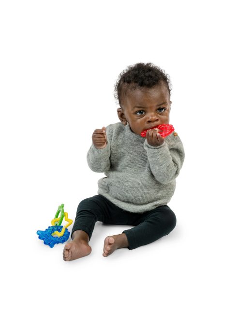 BABY EINSTEIN Rágóka 4db BPA mentes Cool Critters 3hó+