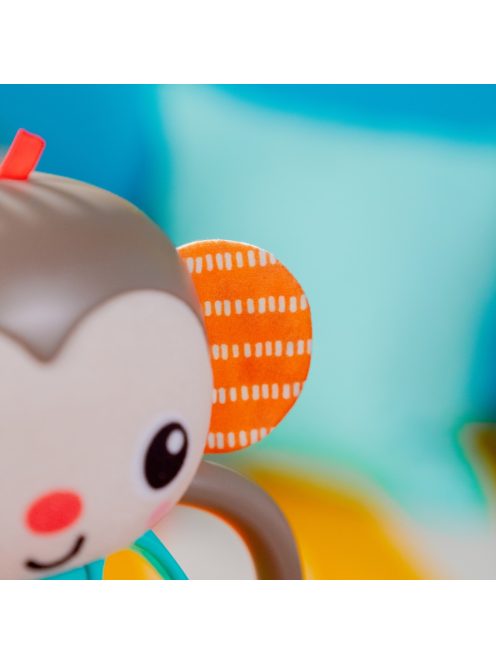 OBALL Érzékszervi játék, Grab & Giggle Monkey™, 6 hó+