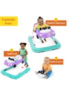 Bright Starts 3 az 1-ben járóka versenyző 6-24 hó - Pink