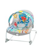 BABY EINSTEIN Zenélő rezgő pihenőszék Kick to It Opus 18kg-ig
