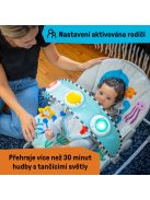 Baby Einstein Zenélő rezgő pihenőszék Kick to It Opus 18kg-ig