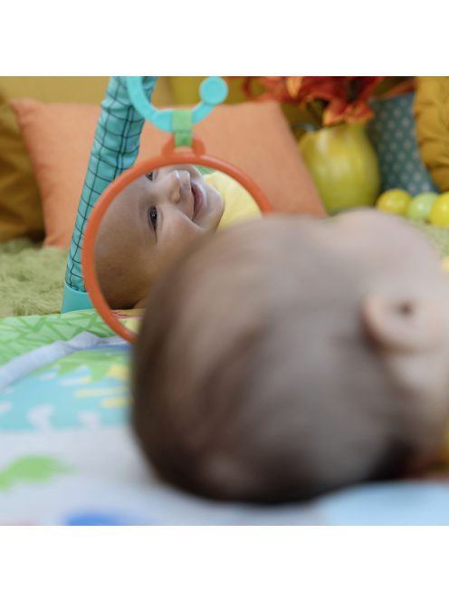 Bright Starts Játszószőnyeg játékhíddal Wild Wiggles aktivitással - 0hó+