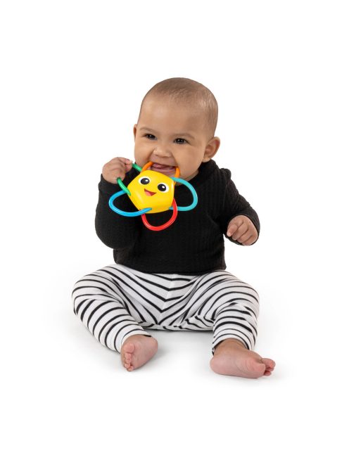 BABY EINSTEIN Rágóka csörgővel Soothing Star BPA mentes 0hó+