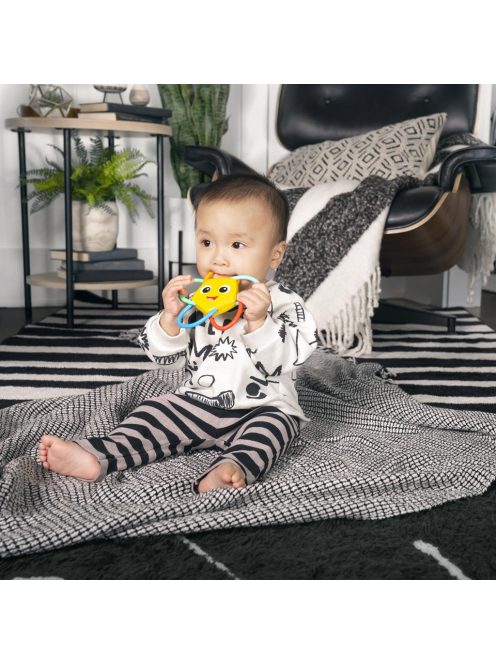 BABY EINSTEIN Rágóka csörgővel Soothing Star BPA mentes 0hó+