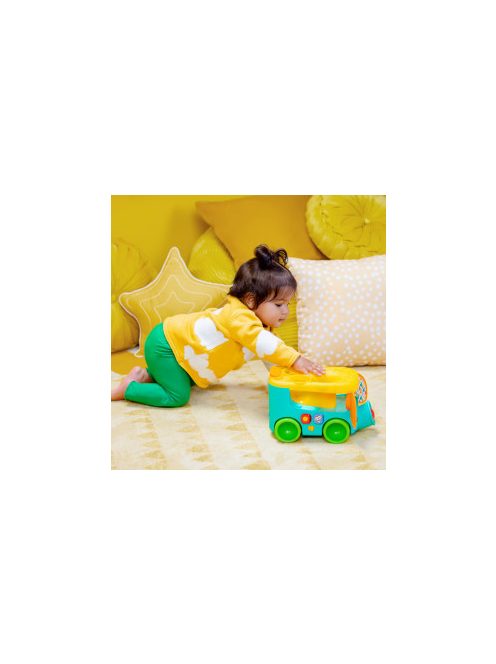 Bright Starts Autó bedobálható labdákkal Pop & Roll Safari Bus™ 6hó+