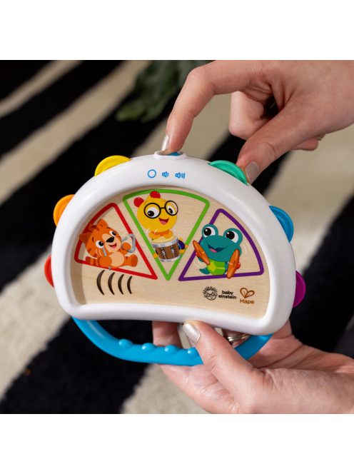 BABY EINSTEIN Játék zenélő tamburin Tap & Shake™ Magic Touch™ HAPE 6hó+
