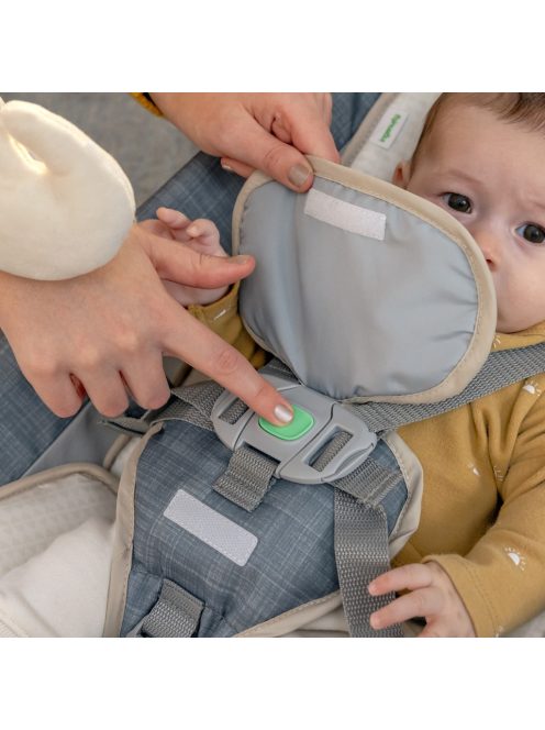 INGENUITY Rezgő masszázs pihenőszék dallamokkal, Happy Belly™, Rock-to-Bounce, Parker™, 0 hó+ 9 kg-ig