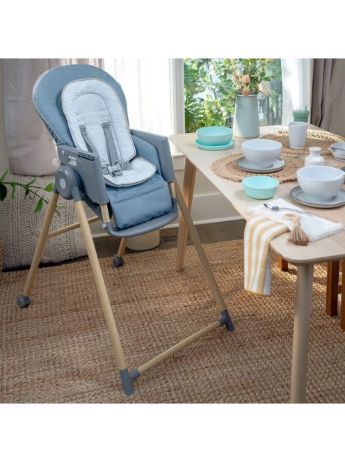 INGENUITY Etetőszék Deluxe 7in1 Proper Positioner™ 0hó+ 23 kg-ig - Chambray