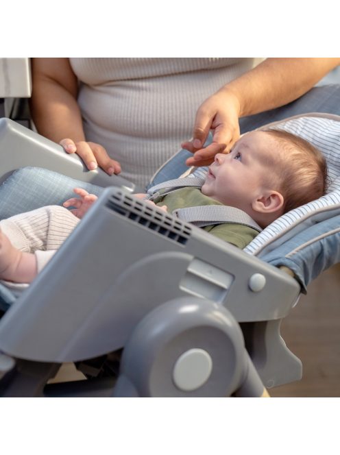 INGENUITY Etetőszék Deluxe 7in1 Proper Positioner™ 0hó+ 23 kg-ig - Chambray