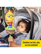 BABY EINSTEIN Játék csörgővel C-karikán u Cal-a-Puller™ 0hó+