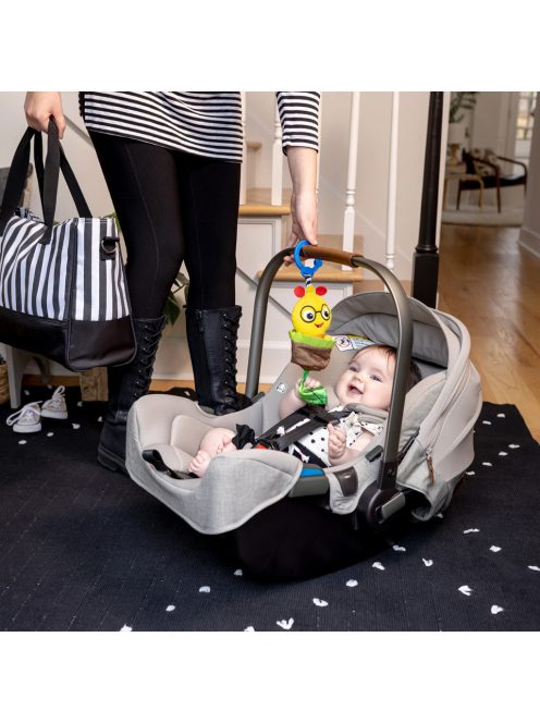 BABY EINSTEIN Játék csörgővel C-karikán u Cal-a-Puller™ 0hó+