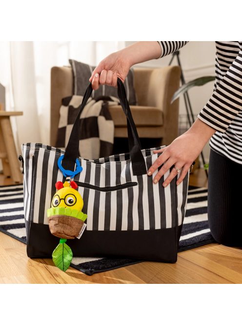 BABY EINSTEIN Játék csörgővel C-karikán u Cal-a-Puller™ 0hó+
