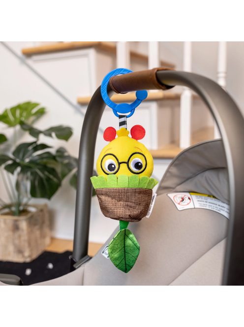 BABY EINSTEIN Játék csörgővel C-karikán u Cal-a-Puller™ 0hó+