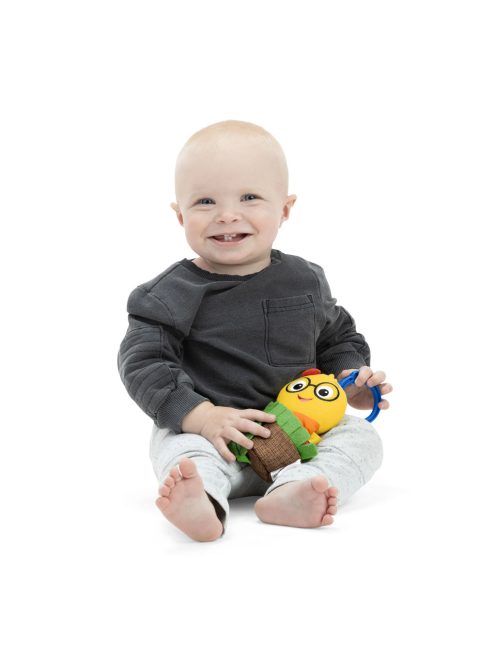 BABY EINSTEIN Játék csörgővel C-karikán u Cal-a-Puller™ 0hó+