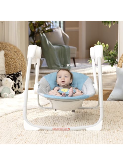 INGENUITY Hinta dallamokkal, Sun Valley™, Teal, 0 hó+, 9kg-ig