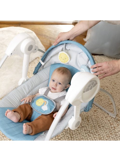 INGENUITY Hinta dallamokkal, Sun Valley™, Teal, 0 hó+, 9kg-ig