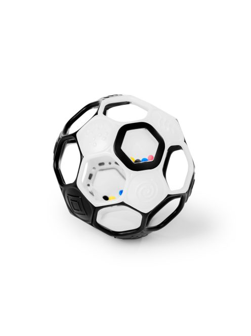 OBALL Játék, Rattle Goals™, 10 cm, Black & White, 0 hó+