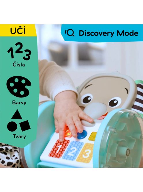 BABY EINSTEIN Zenélő interaktív játék Chase & Tap Earl™ 6hó+