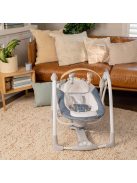 INGENUITY Átalakítható hinta dallamokkal, Swing 'n Go Chambray, 0 hó+, 9 kg-ig