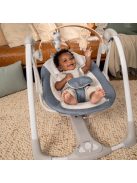 INGENUITY Átalakítható hinta dallamokkal, Swing 'n Go Chambray, 0 hó+, 9 kg-ig