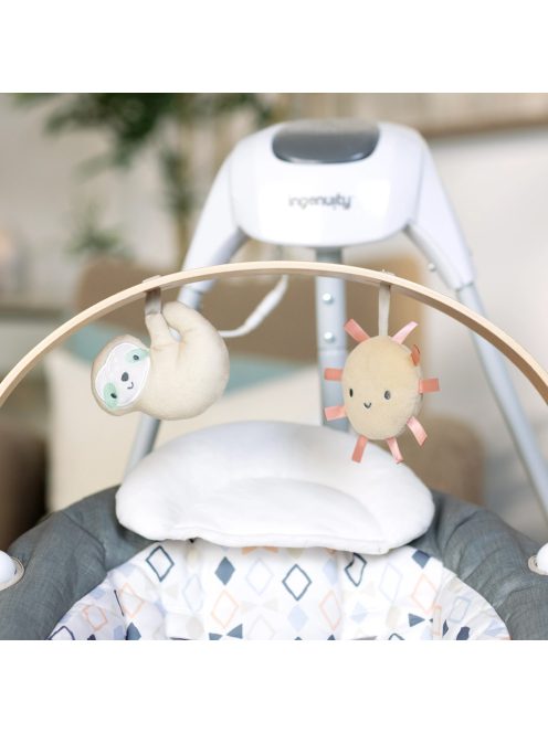 INGENUITY Parker™ zenélő hintaszék 0 hónapos kortól, 9 kg-ig