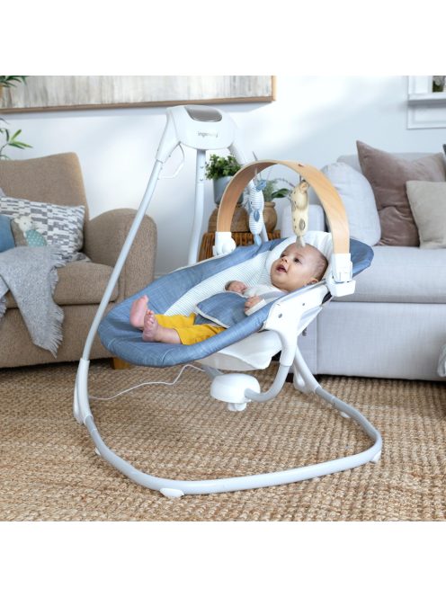 INGENUITY Hintázó zenélő Chambray 0m+, 9 kg-ig