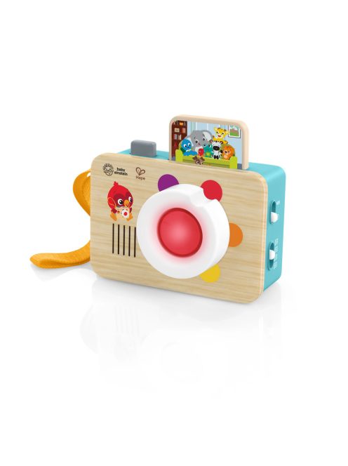 BABY EINSTEIN Interaktív játék hanggal fényképezőgép HAPE 6hó+