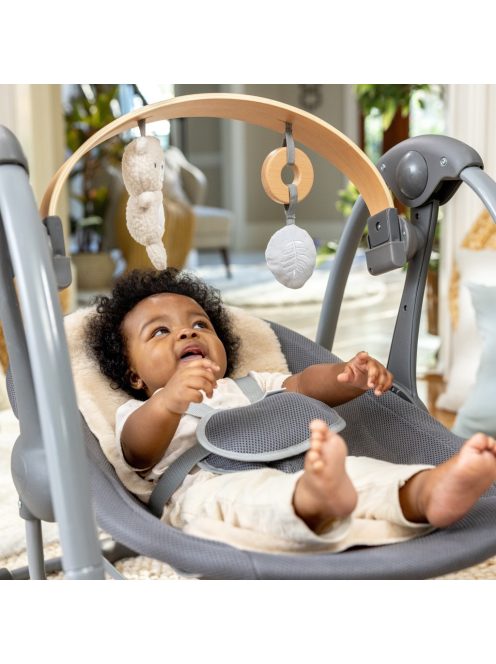 INGENUITY Átalakítható rezgő hinta dallamokkal, Every Season™ Chic Boutique™,​ 0 hó+, 9 kg-ig