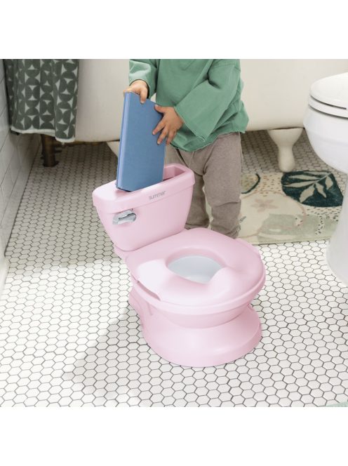 INGENUITY Gyermek toalett hanggal My Size™ Pink