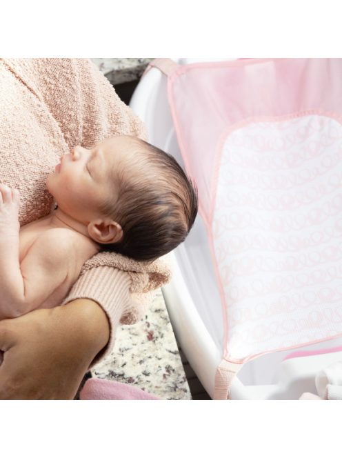 INGENUITY Comfy Clean™ Deluxe rózsaszín babakád