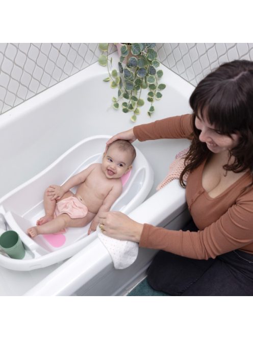 INGENUITY Comfy Clean™ Deluxe rózsaszín babakád