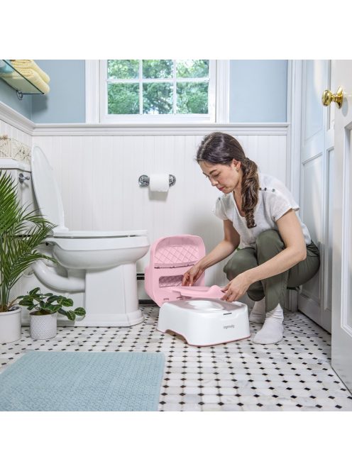 INGENUITY Bili 3 az 1-ben Prepare to Potty™ Pink 18m+