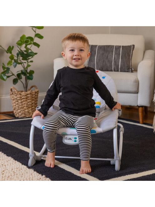 Baby Einstein Zenei rezgő pihenőszék Dean's Discovery Spot™ 0m+ 9kg-ig