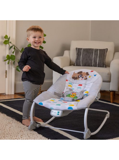Baby Einstein Zenei rezgő pihenőszék Dean's Discovery Spot™ 0m+ 9kg-ig