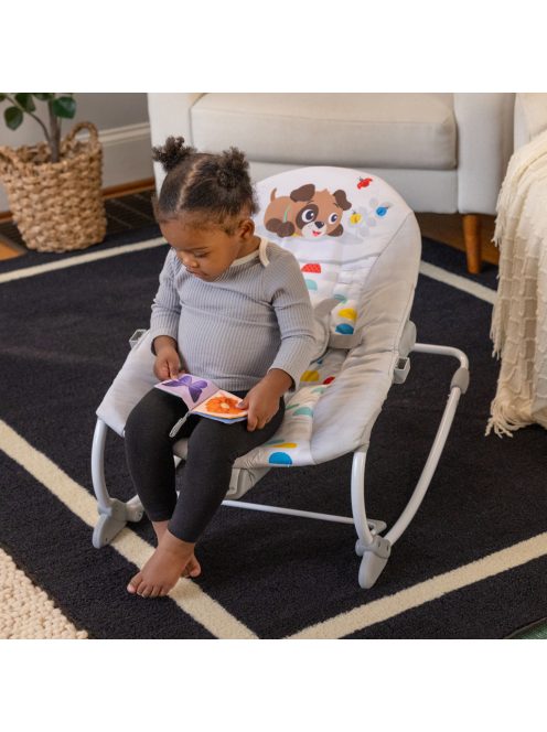 Baby Einstein Zenei rezgő pihenőszék Dean's Discovery Spot™ 0m+ 9kg-ig