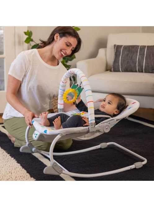 Baby Einstein Zenei rezgő pihenőszék Dean's Discovery Spot™ 0m+ 9kg-ig