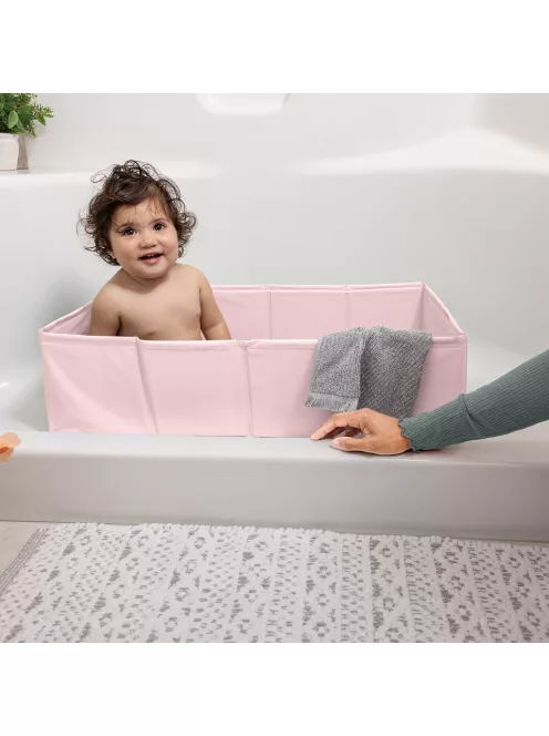 INGENUITY Tuckaway összecsukható utazótálca rózsaszín12hó+